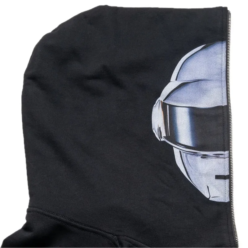 Pleasures RAM Zip Hoodie - Black Casual Outfit