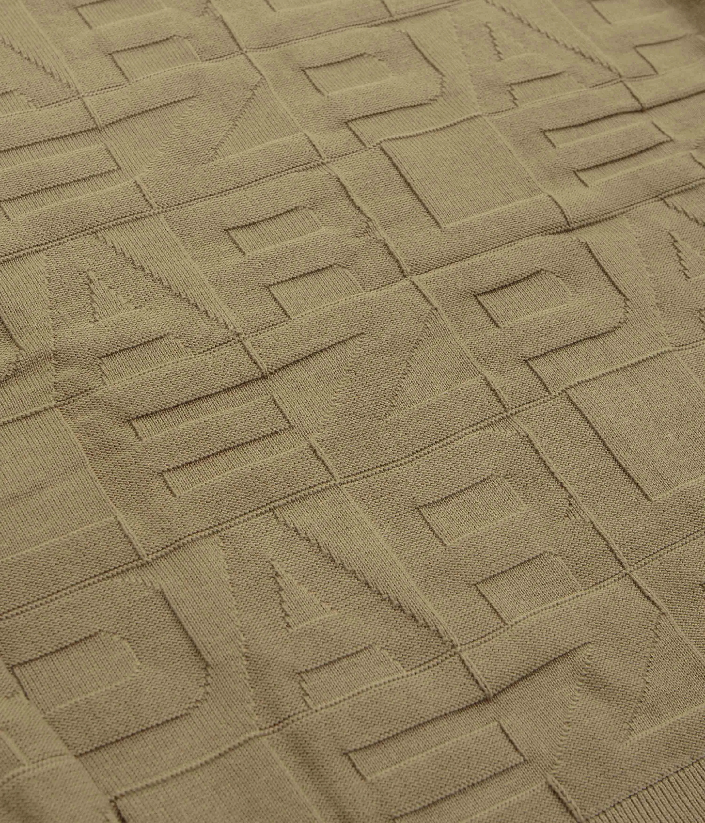 Parlez Block Crewneck Sweatshirt - Sand product marbled pattern nautical print