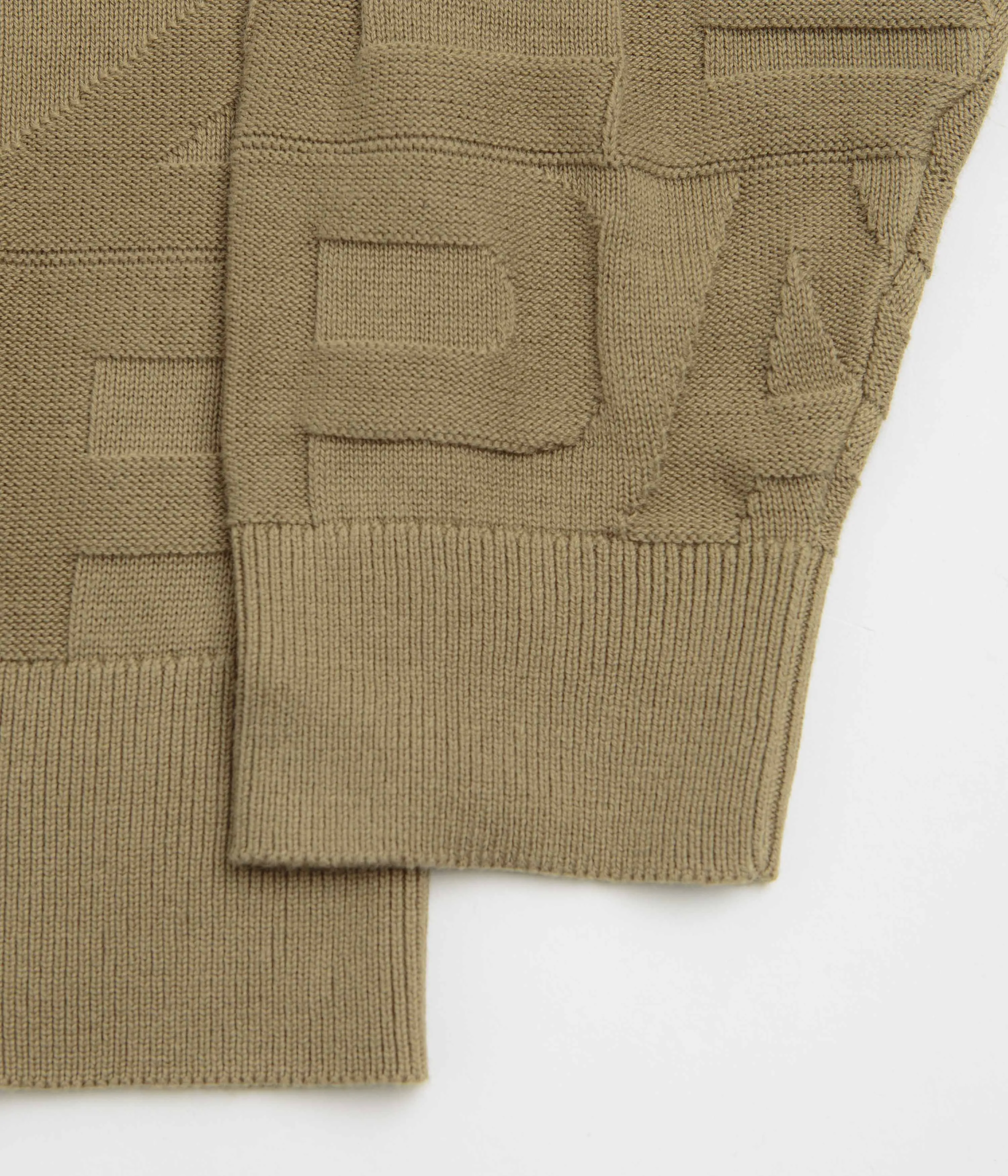 Classic Chic Parlez Block Crewneck Sweatshirt - Sand