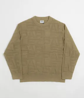 Modern Classic Parlez Block Crewneck Sweatshirt - Sand