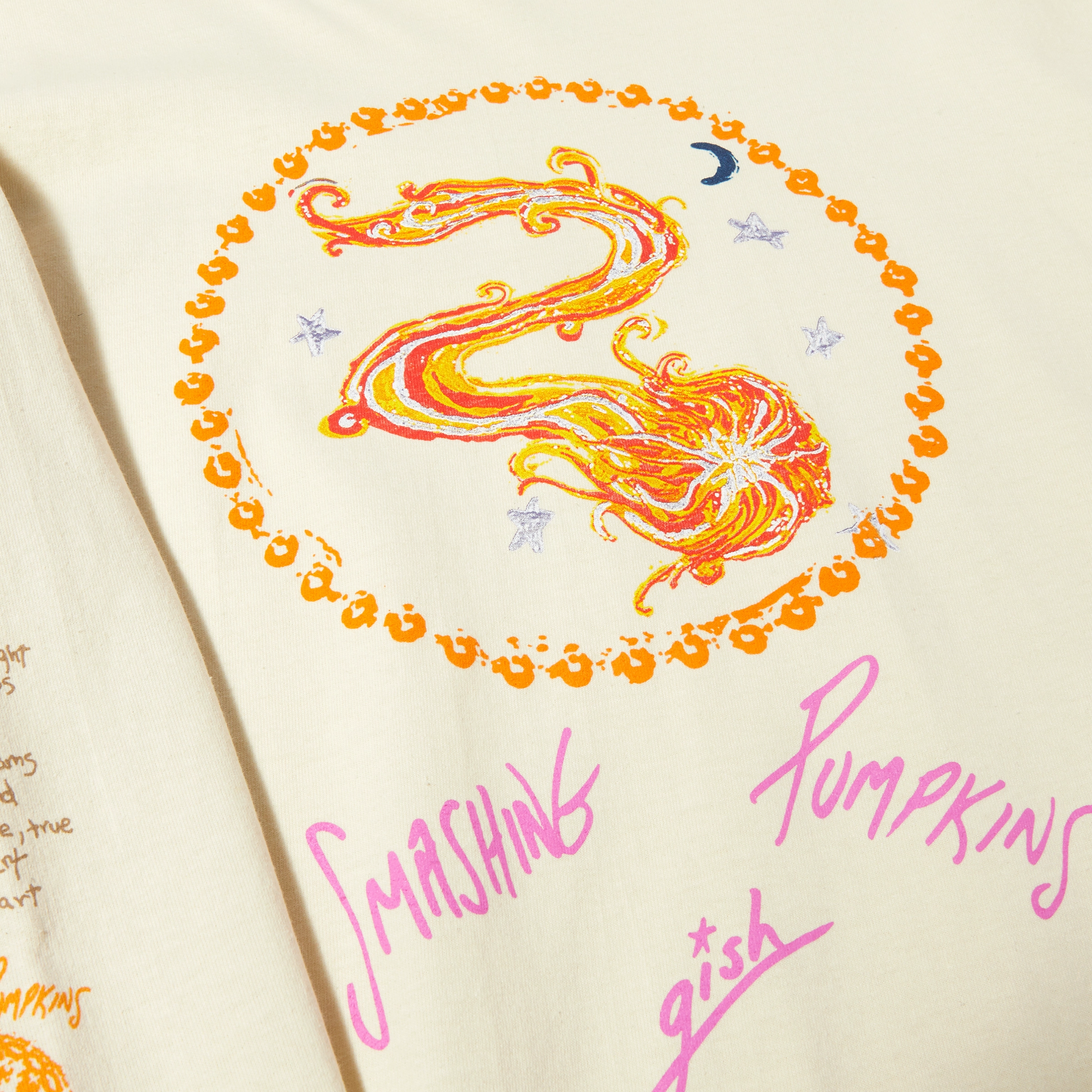Geometric Design Huf x Smashing Pumpkings Crush Longsleeve T-Shirt