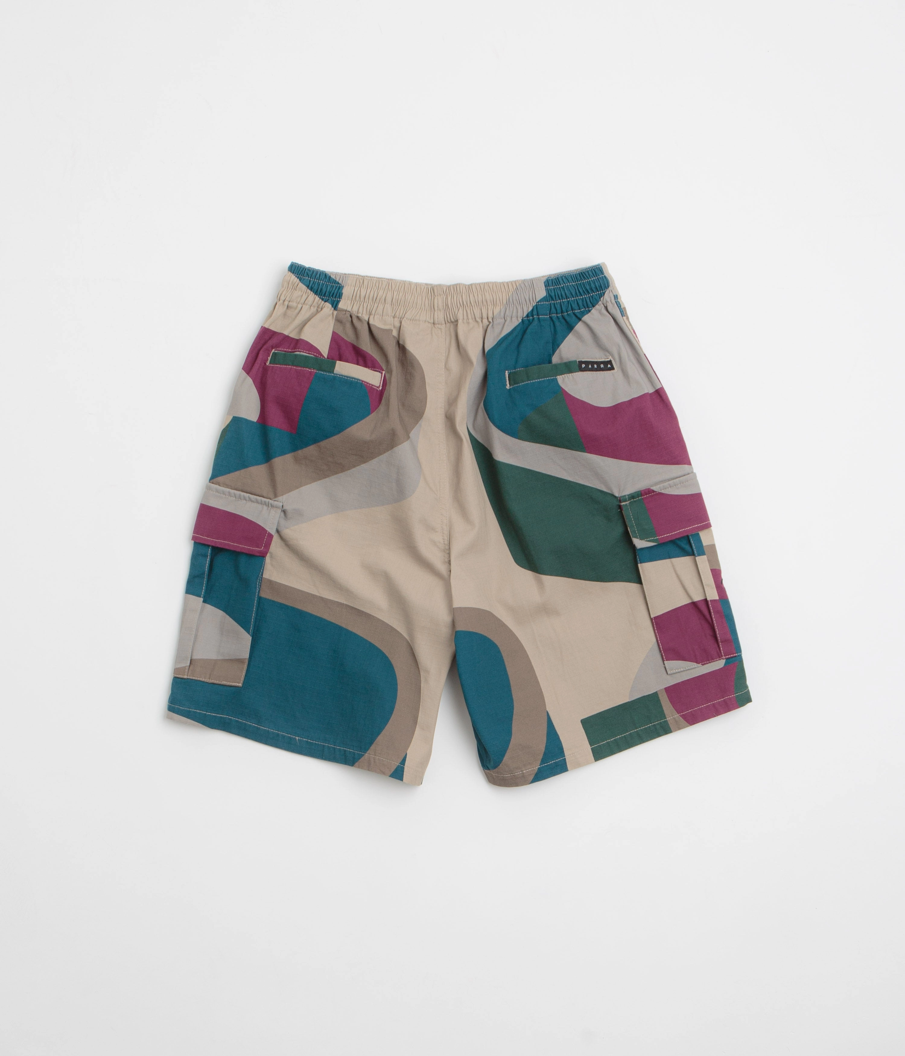 Chill Look Anti Static Technology by Parra The Wall Camo Shorts - Sand