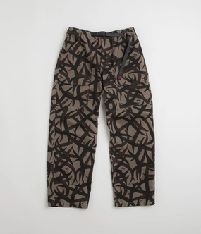 Gramicci Canvas EQT Pants - Tribal Terra Flexible Motion Thermal Lining