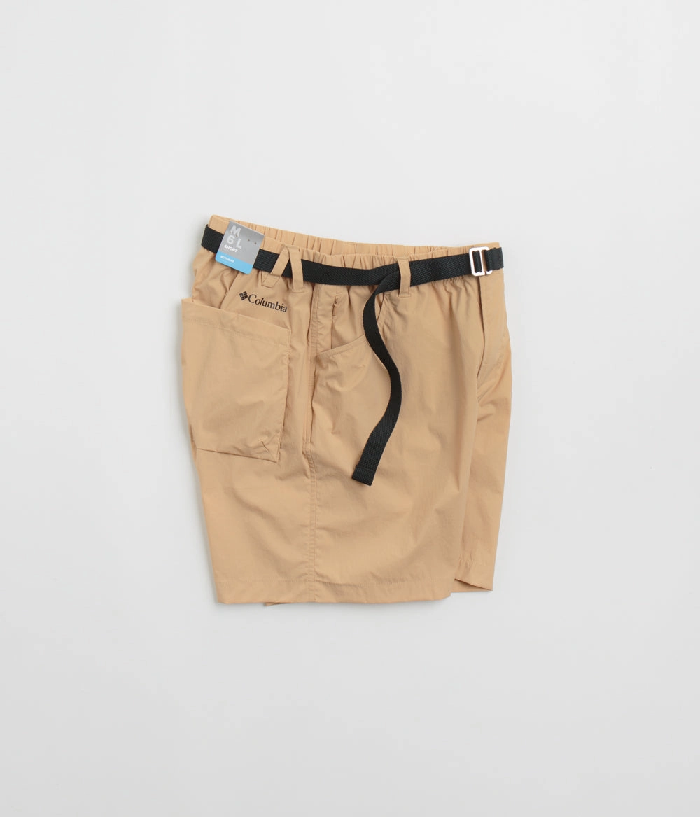 Columbia Sharpe Canyon Shorts - Canoe Non Restrictive Cut Contoured Cuff Design