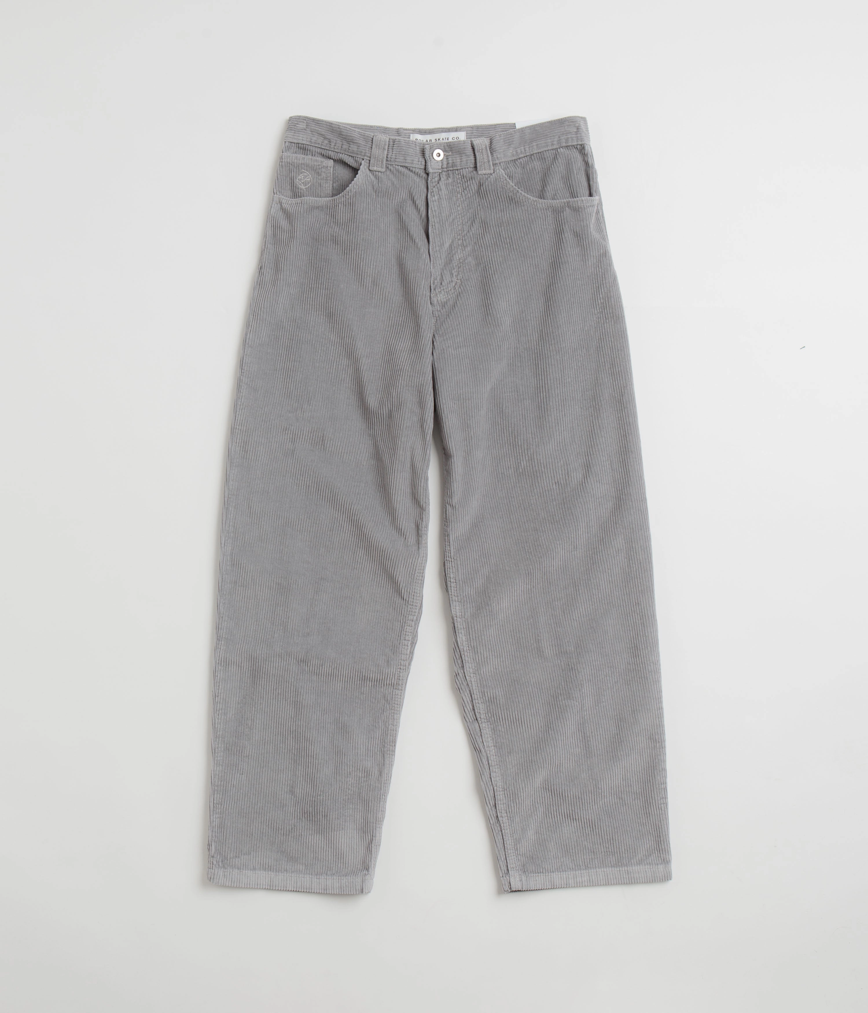 Polar Big Boy Cord Pants - Silver Flexible Fabric