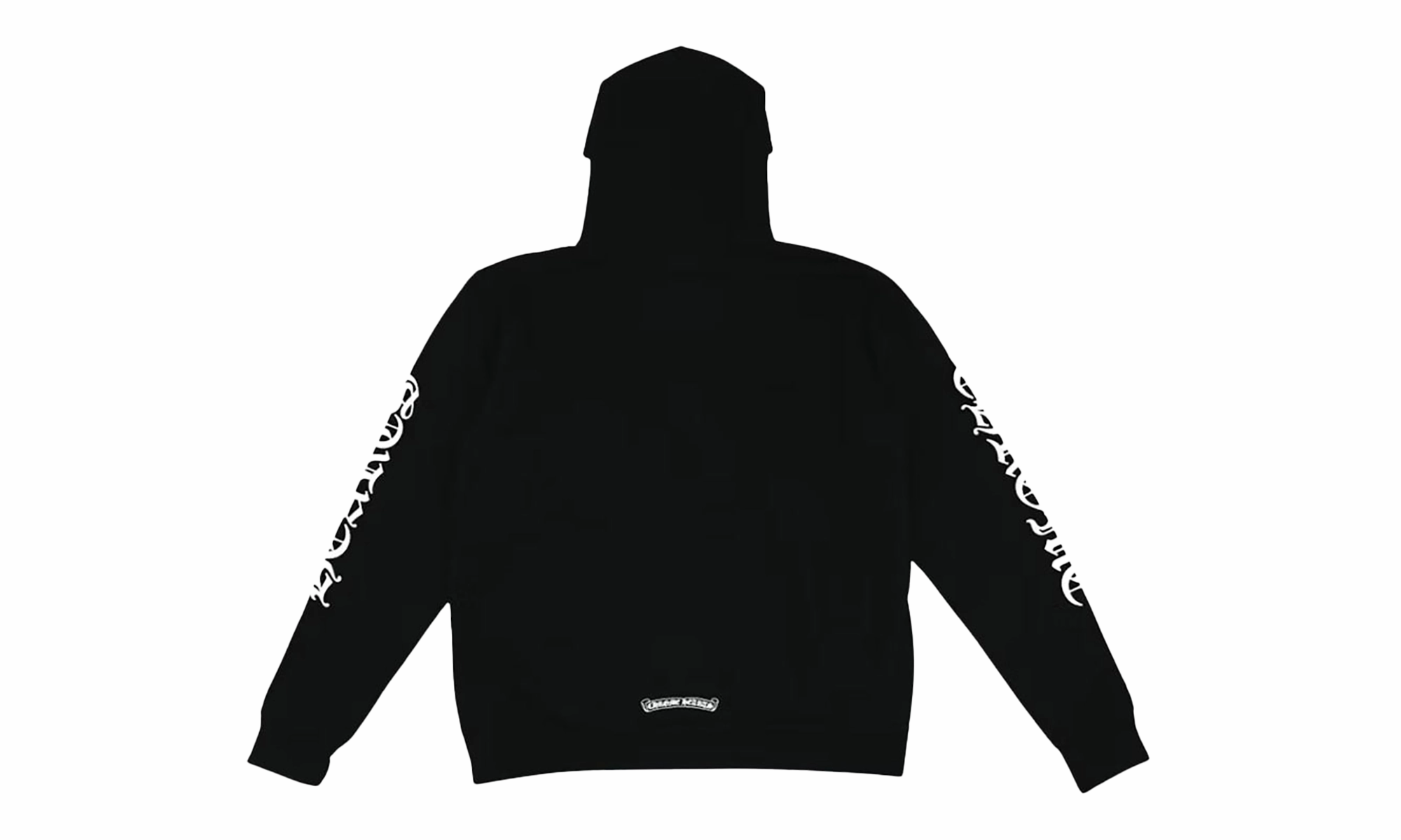 Vertical Logo Hoodie "Black"