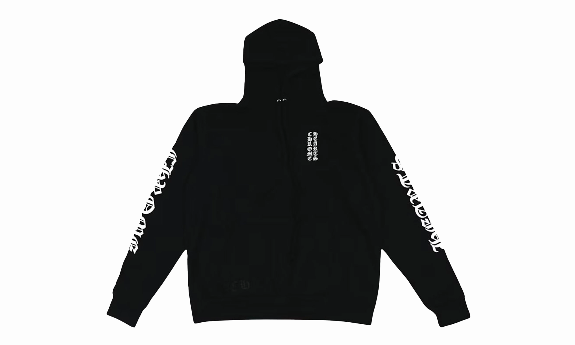 Vertical Logo Hoodie "Black"