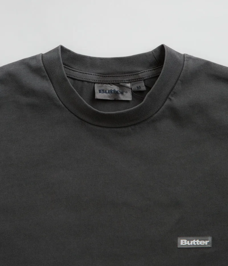 Butter Goods Basic T-Shirt - Washed Black Airbnb venue