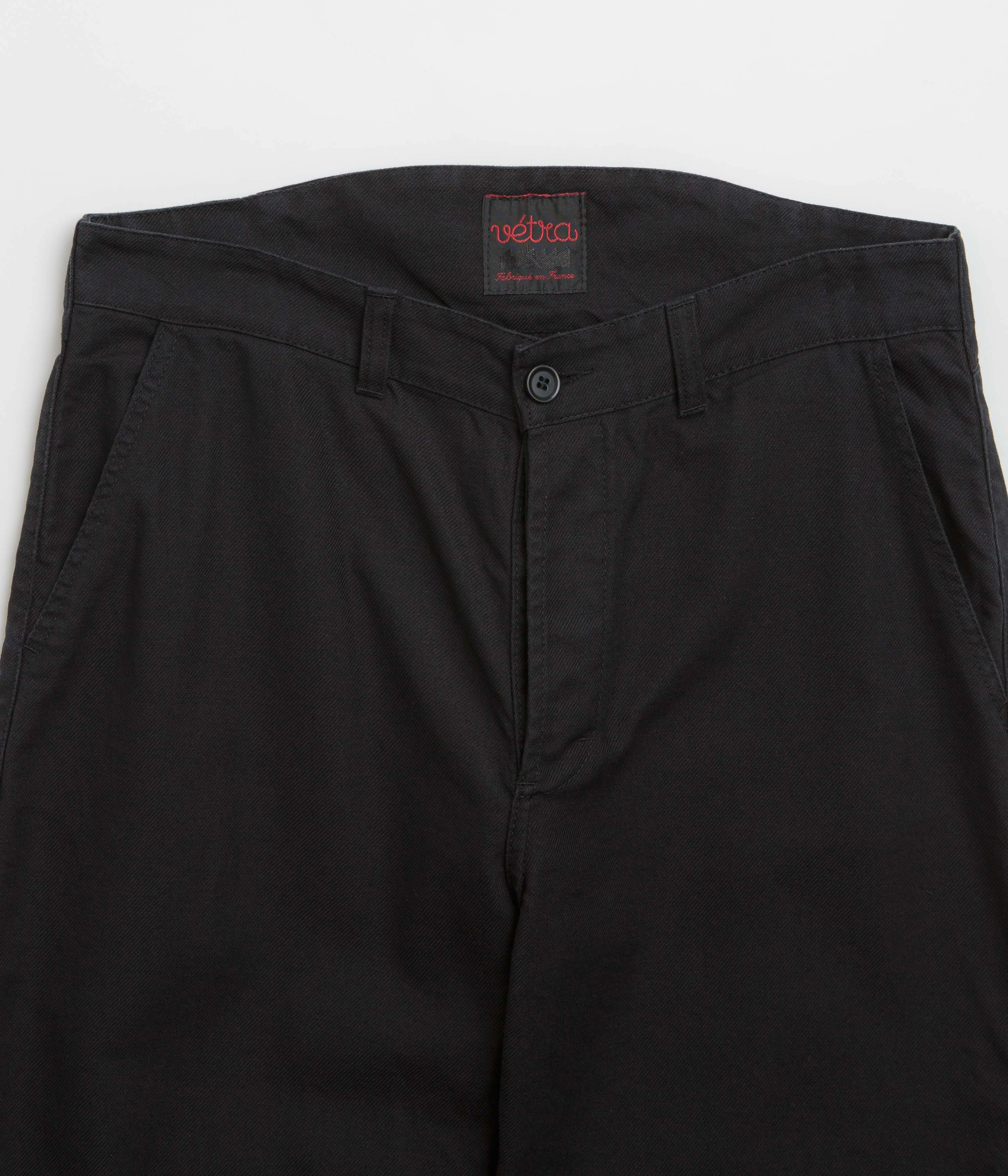 Water Repellent Coating Vetra 500C High Rise Trousers - Black
