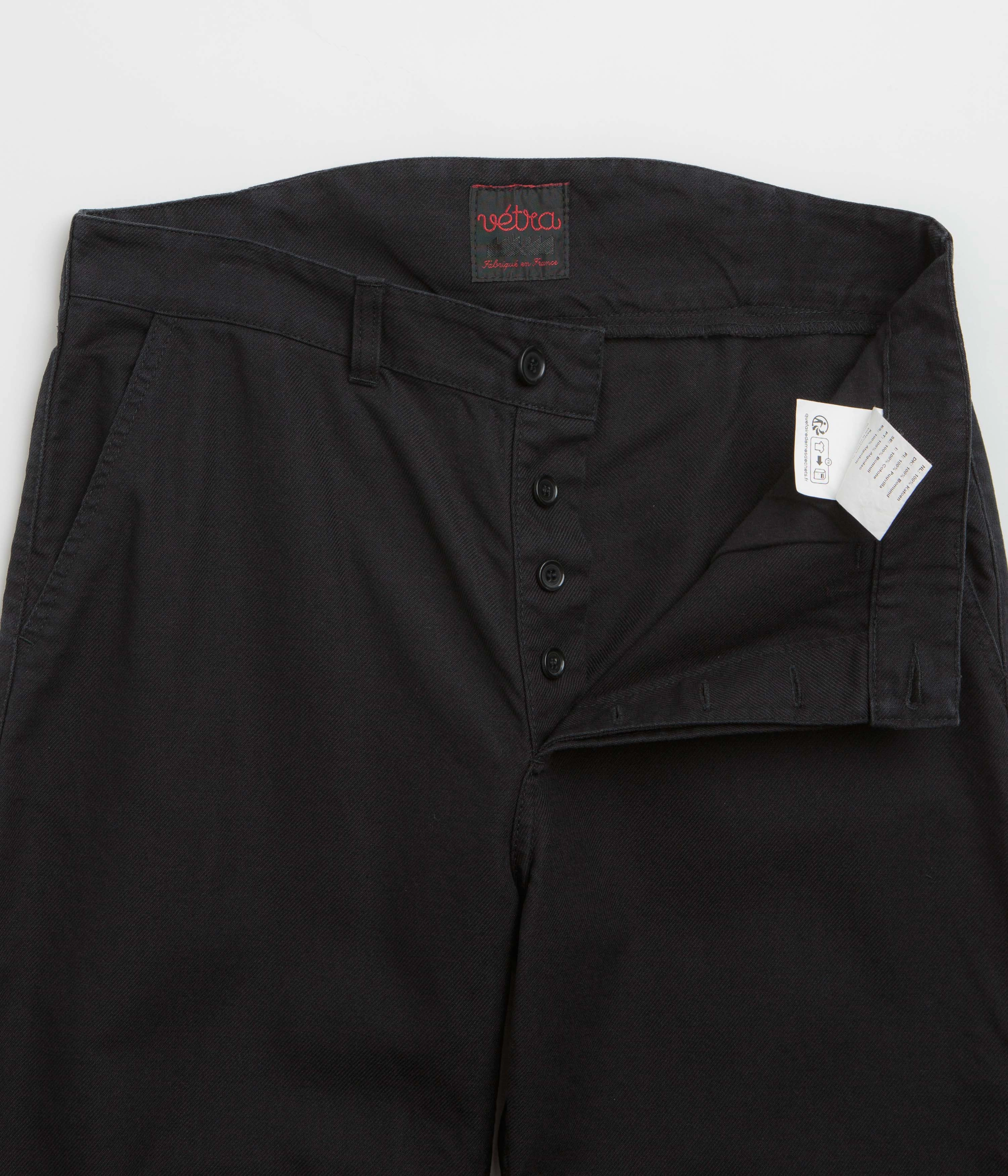 SlimFit Vetra 500C High Rise Trousers - Black