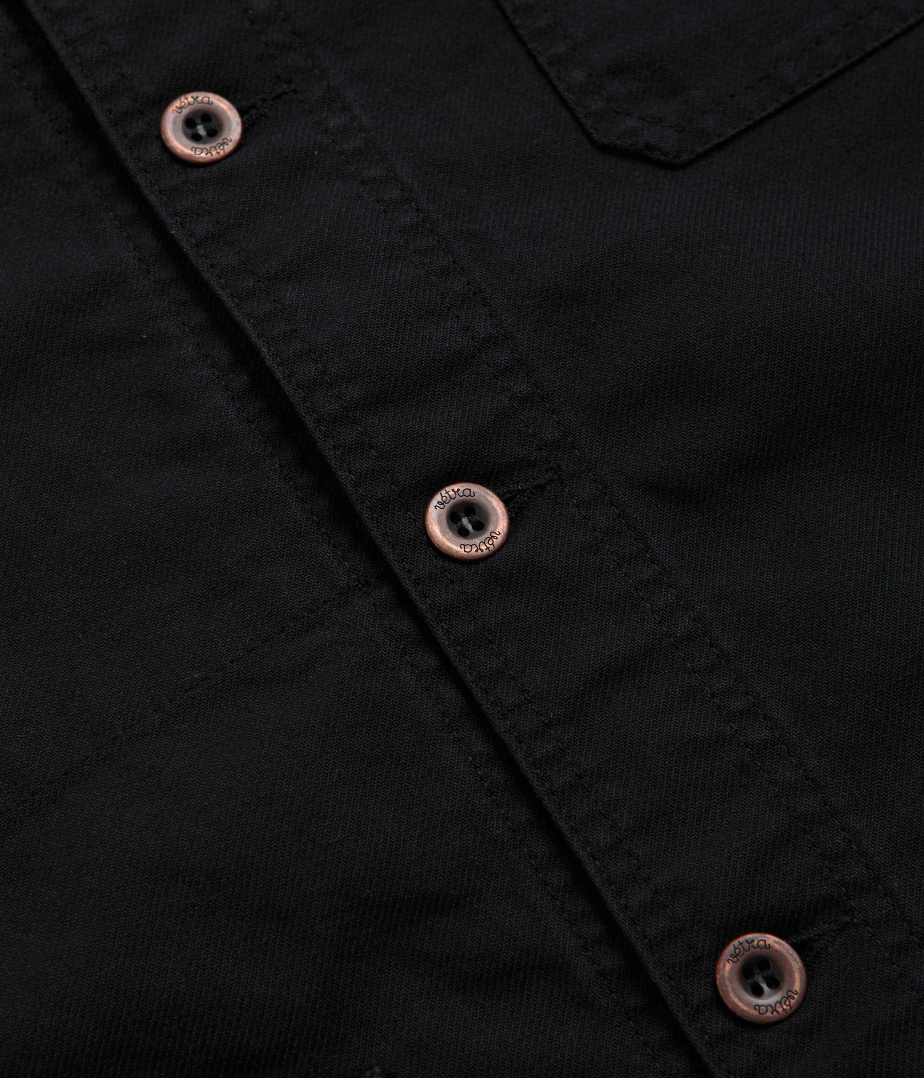 Fashion Comfort Vetra 5C Organic Workwear Jacket - Black