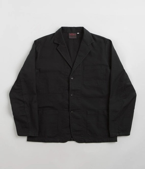 Vetra Organic Workwear Blazer - Black Invoice