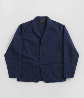 suitable for theater performances Unveil Vetra Organic Workwear Blazer - Navy