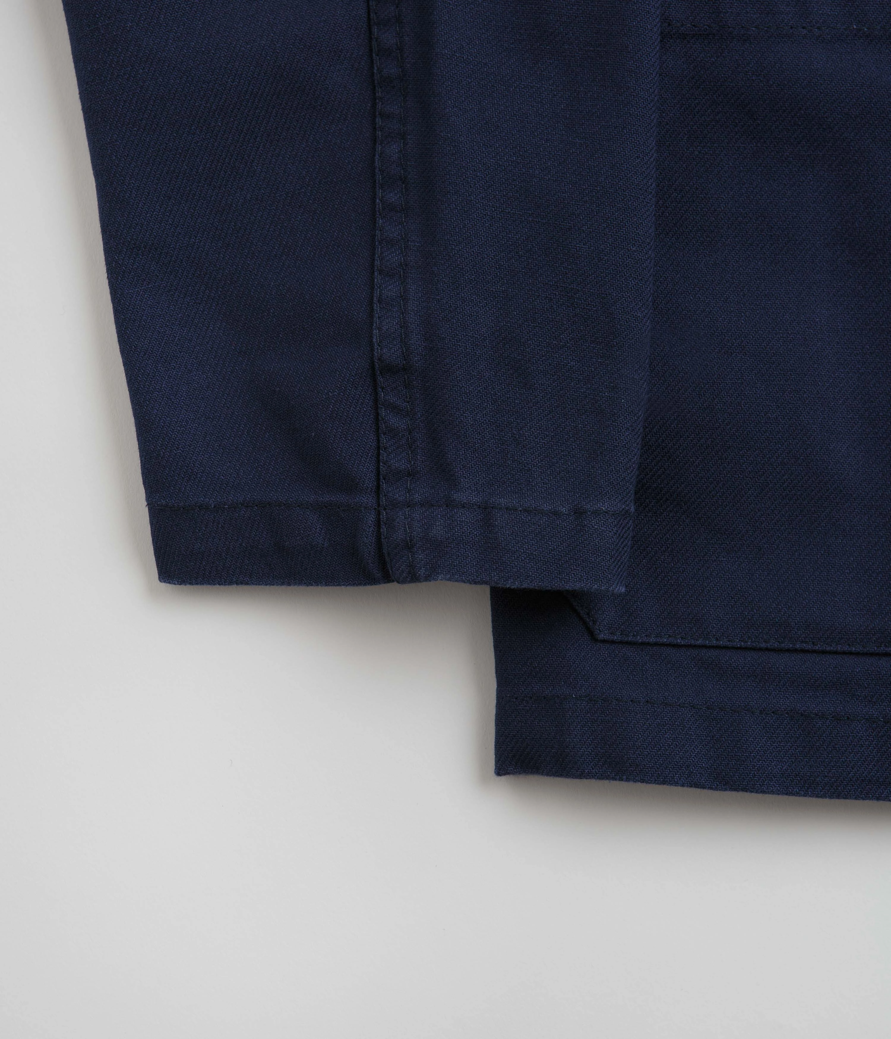 Vetra Organic Workwear Blazer - Navy Travel Ease