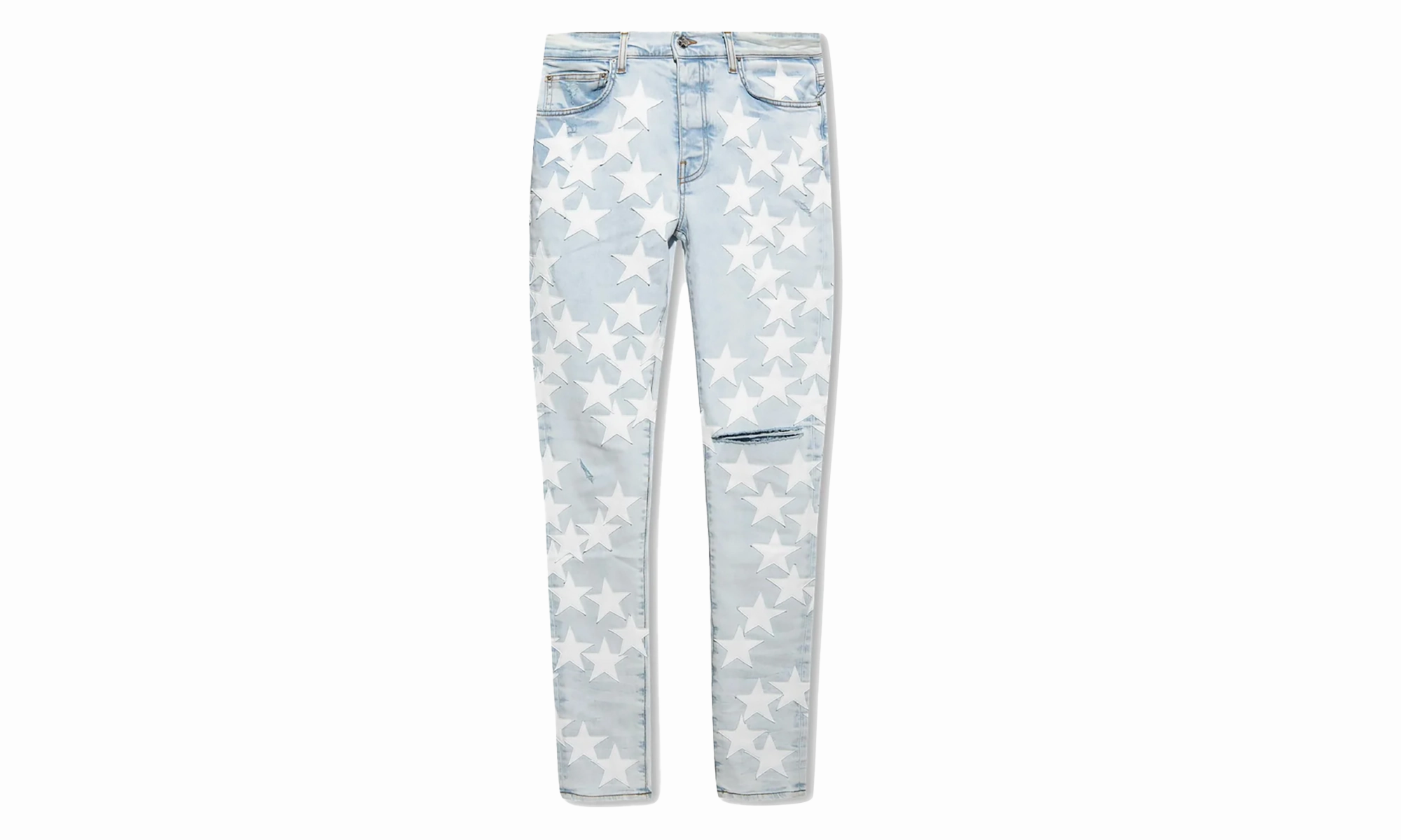 Chemist Jeans "Bleached Indigo" Zero Waste Pattern Design Trend Setter Vintage Lover