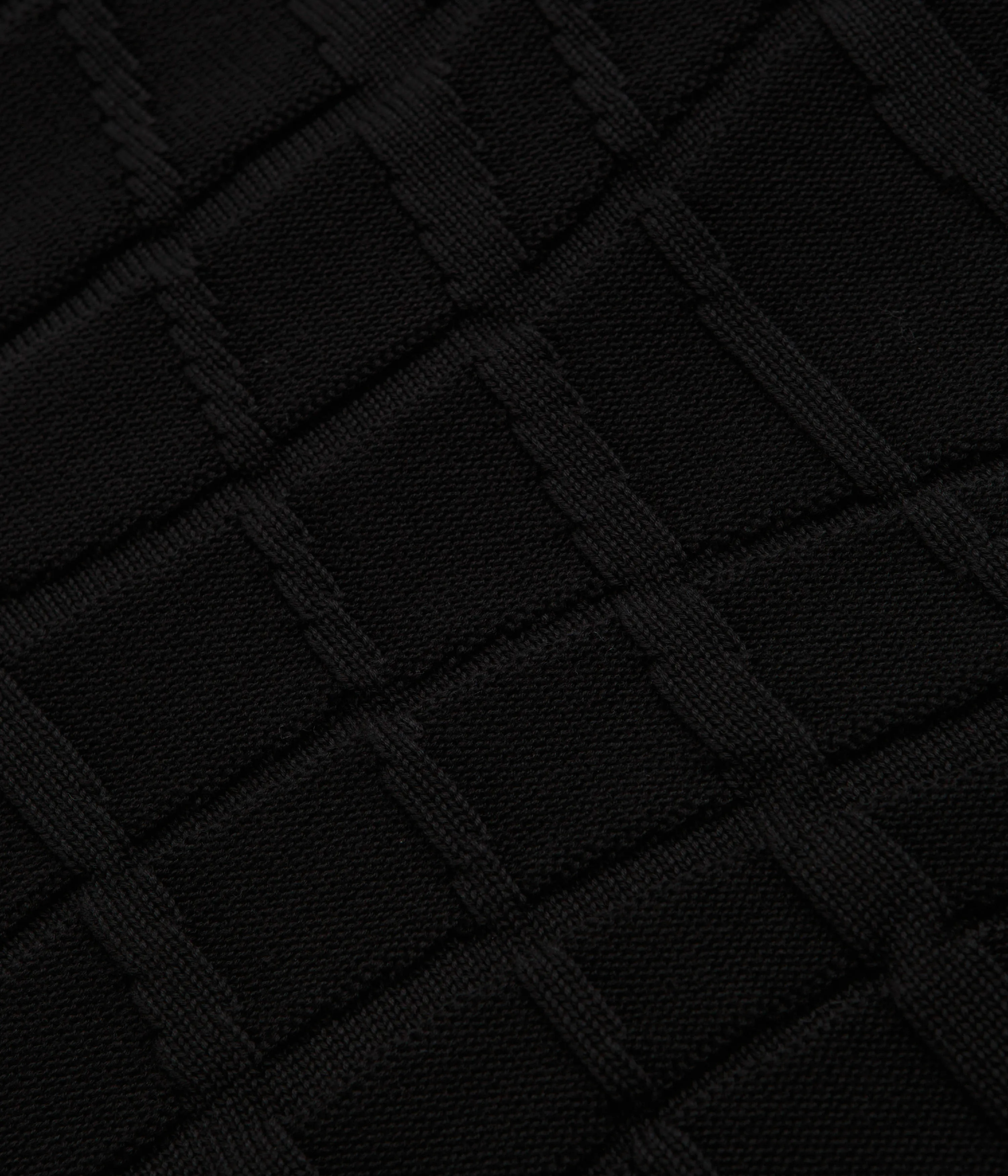 Printed by Parra Your Boring Abstract Village Knitted Sweatshirt - Black