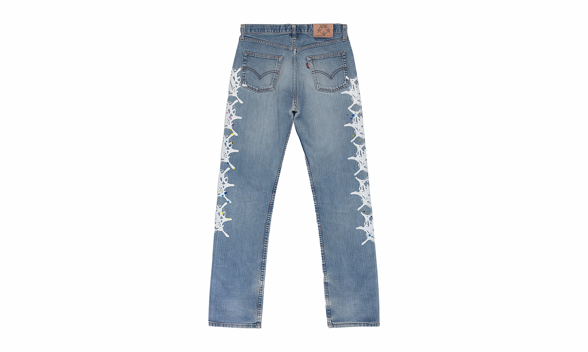 Layer Ready Smooth Picnic Style VINTAGE WEB STRAIGHT-FIT JEANS "Denim Blue"