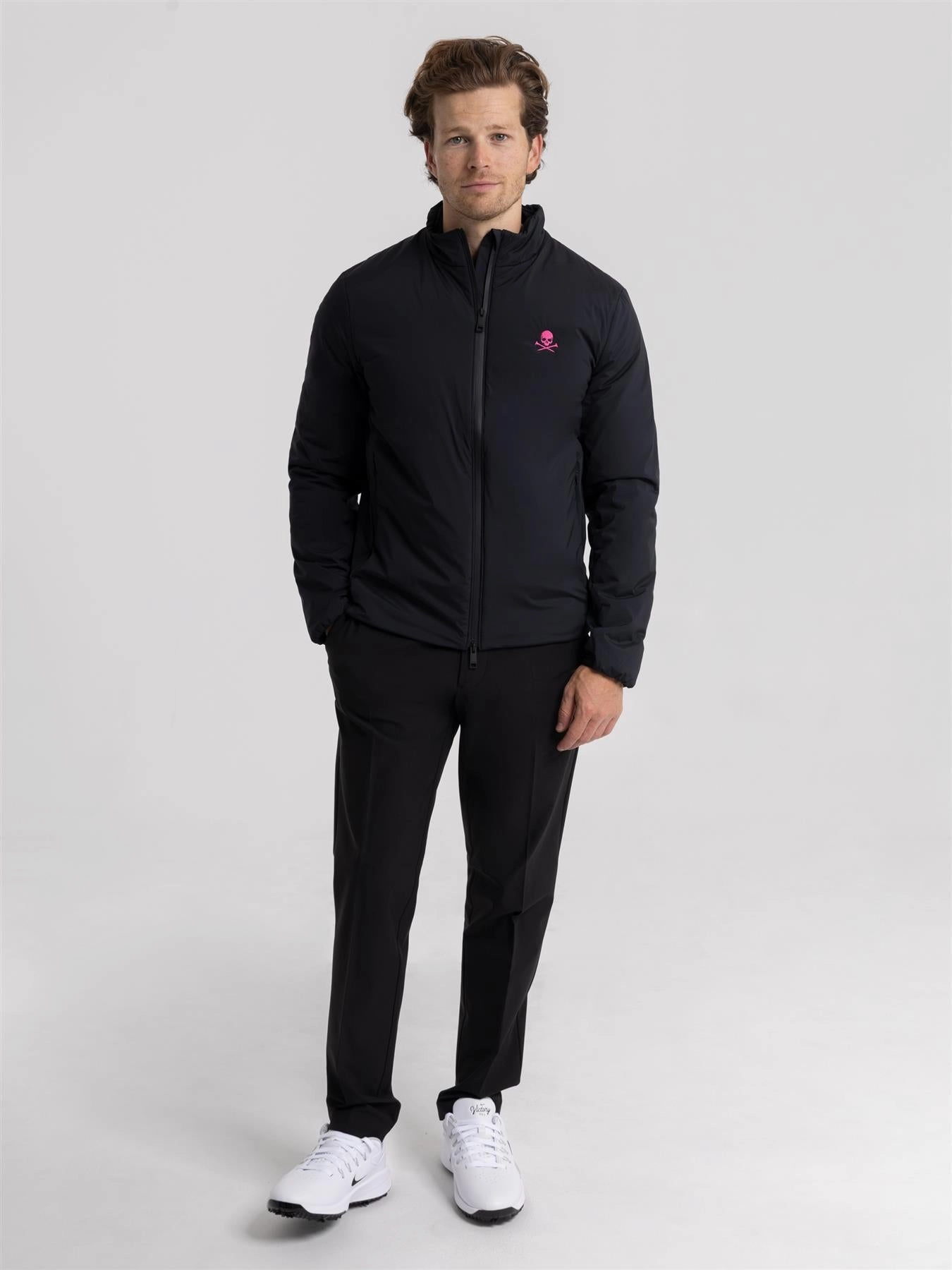 S&T TG X Highlight The Maverick Hybrid Stretch Jacket Onyx Graphic Zip-up