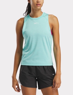 ID Train Tank Top - Ai Aqua Ornamental Finish - smooth