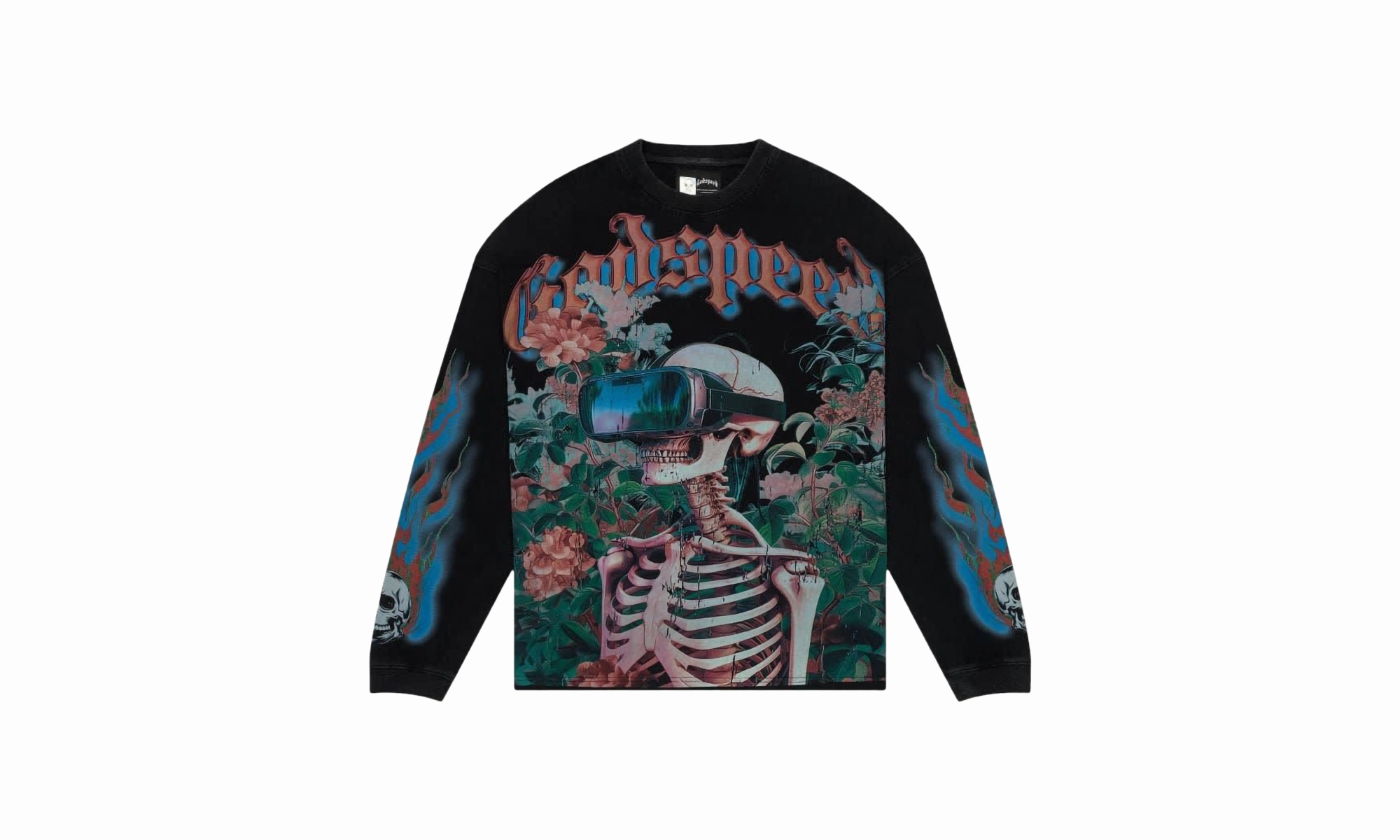 Vision Flowers LS Thermal "Black" Shine Mood SeamlessFit