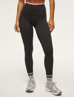 Vita Full Length Legging - Asphalt For Adults Pilates Session