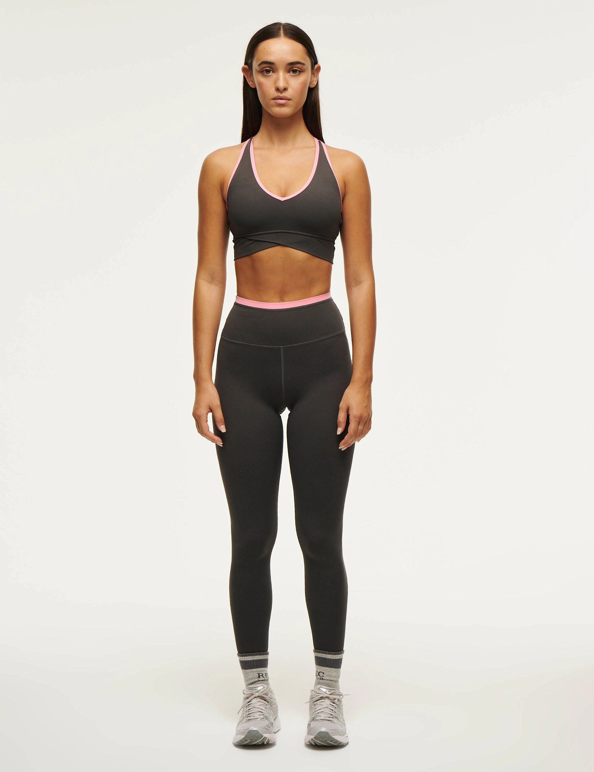 Vita Full Length Legging - Asphalt Balanced Stretch Low Maintenance
