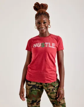LA Pop Art Word Art Hustle Tee SoftLining