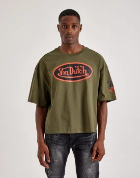 Von Dutch Classic Patch Tee Cool Edge Scandi Clean