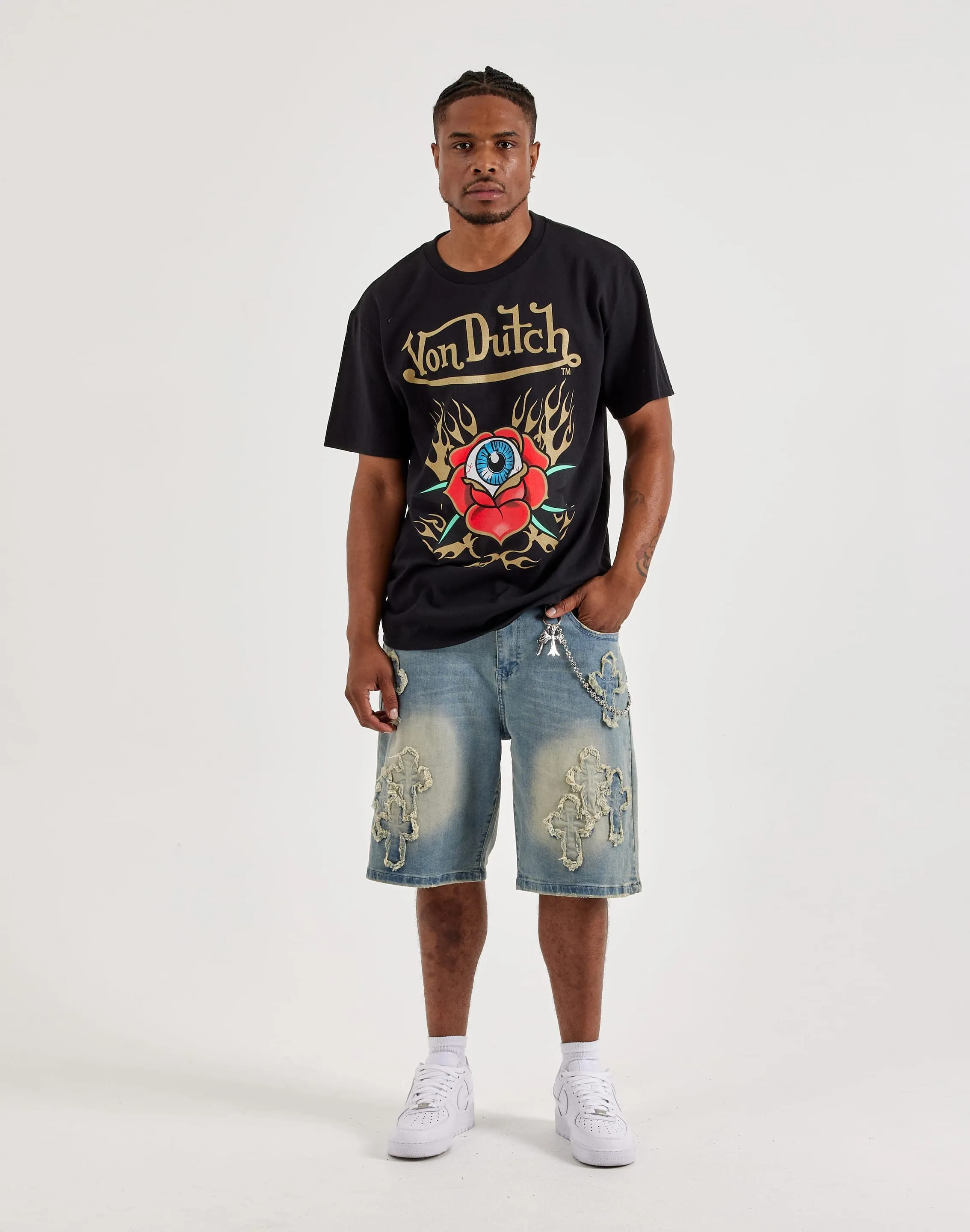 Von Dutch Graphic Tee WrinkleFree Material