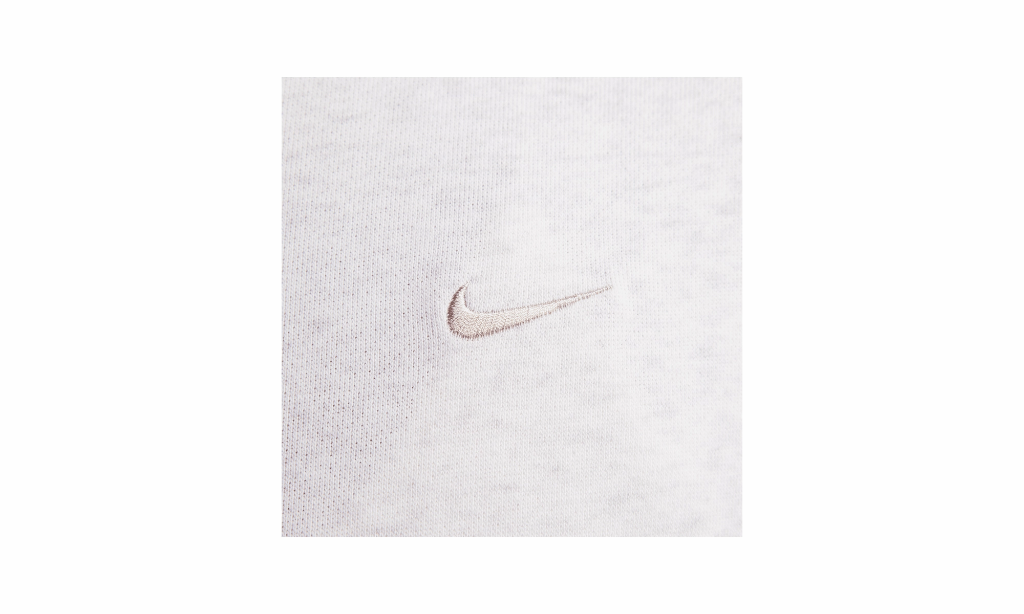 W NSW Chill Terry Loose FZ French Hoodie "WHITE"