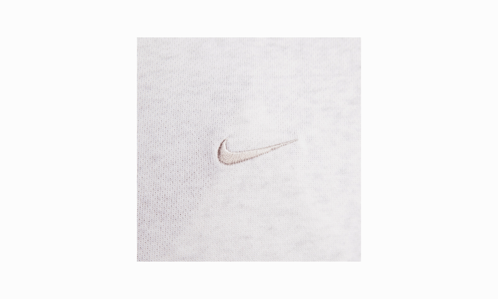 W NSW Chill Terry Loose FZ French Hoodie "WHITE"
