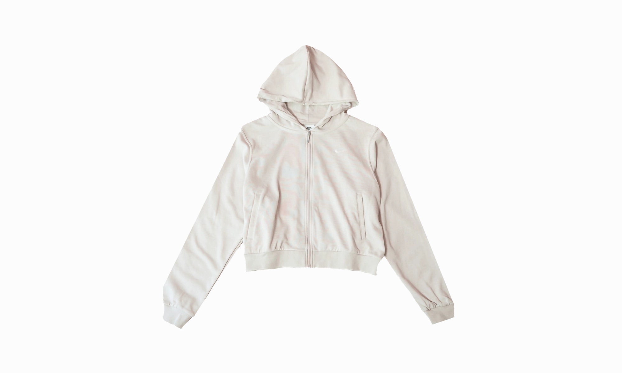 W NSW Chill Terry Loose FZ Hoodie "BROWN"