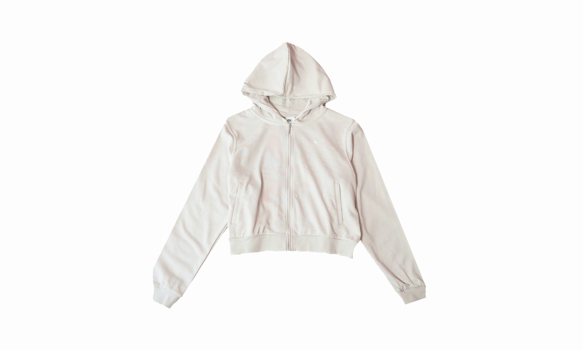 W NSW Chill Terry Loose FZ Hoodie "BROWN"