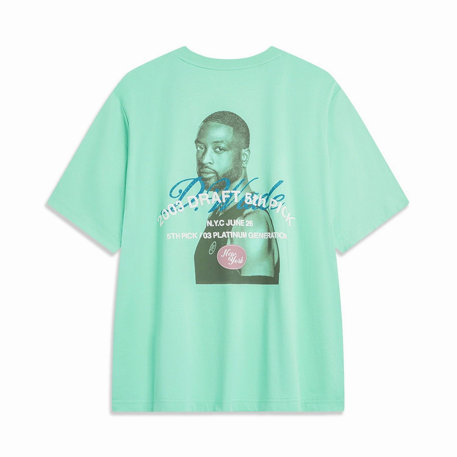 Flatlock stitching BalancedDrape Wade T-shirt 533-5