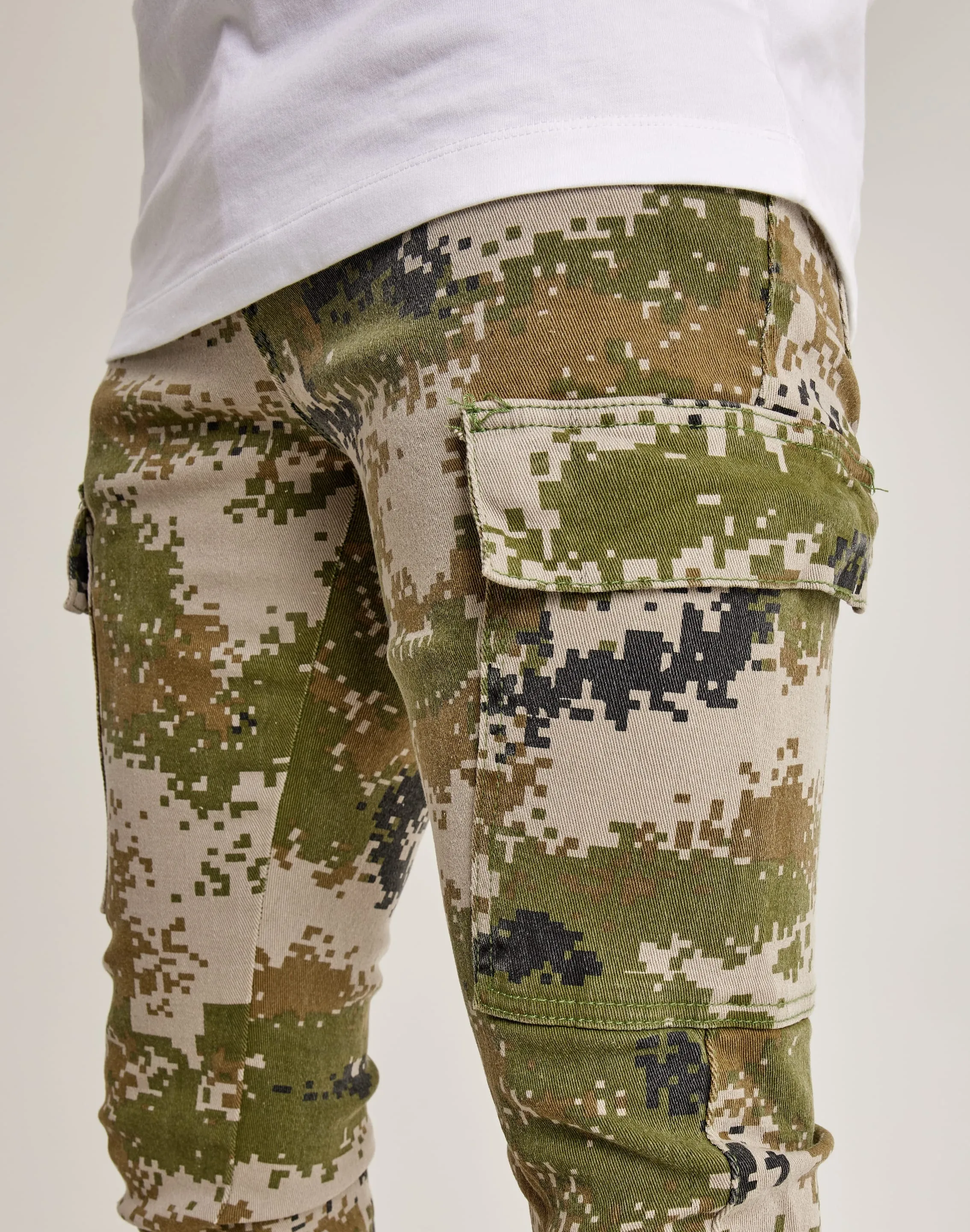 WAIMEA Stacked Cargo Pants Polish Glow