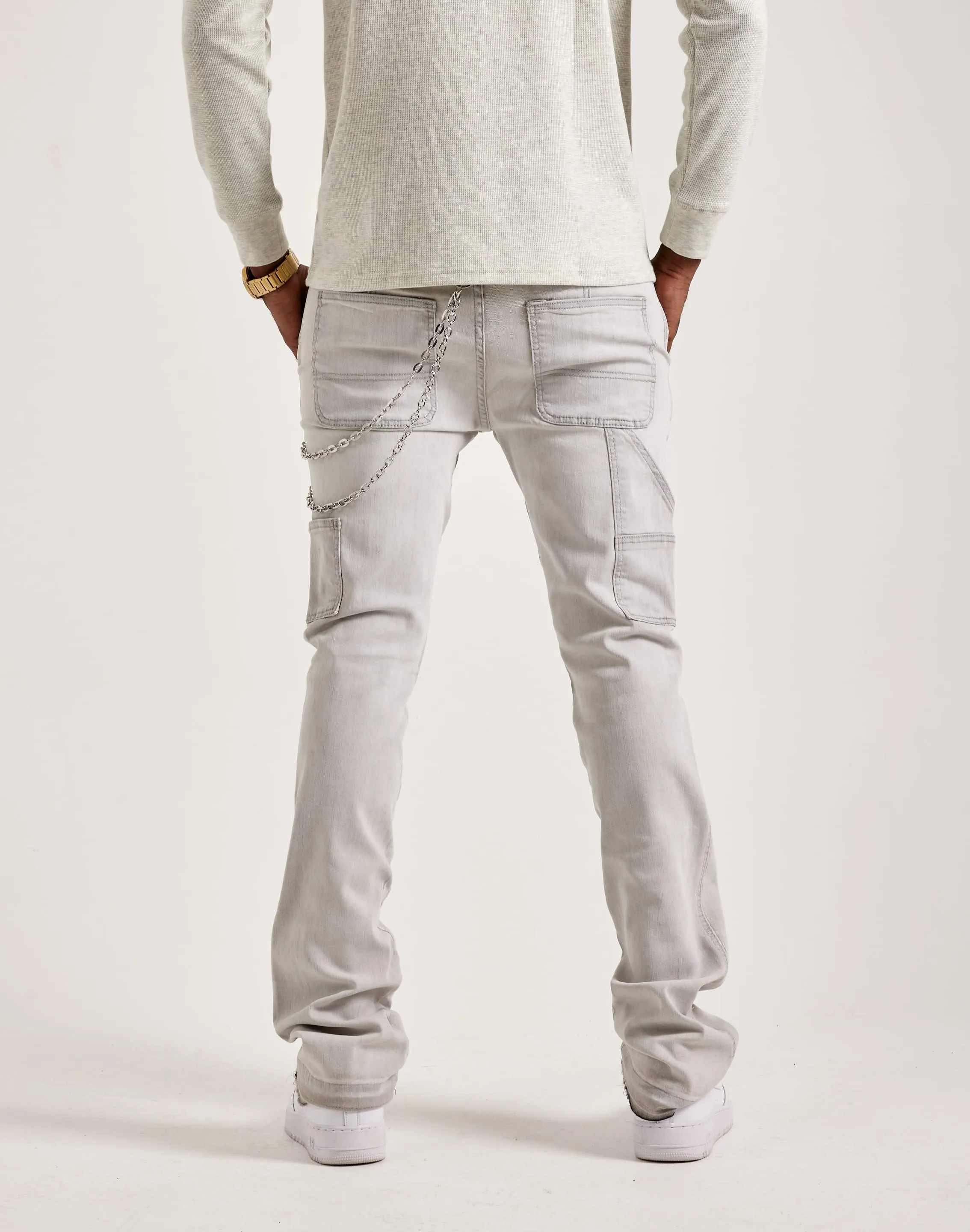 Club Mode Halo Glow WAIMEA Stacked Carpenter Jeans