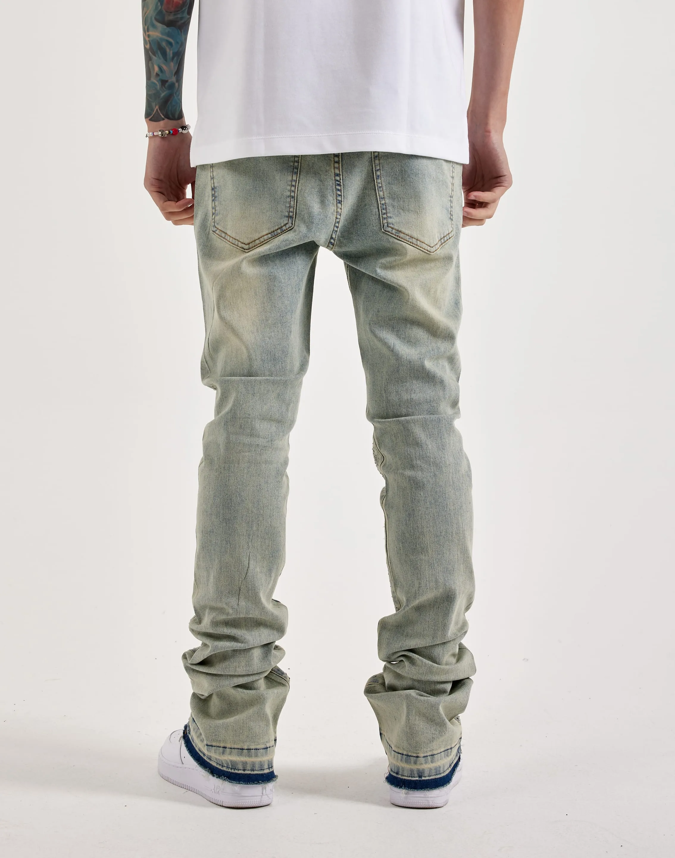 Night Out WAIMEA Stacked Rhinestone Jeans
