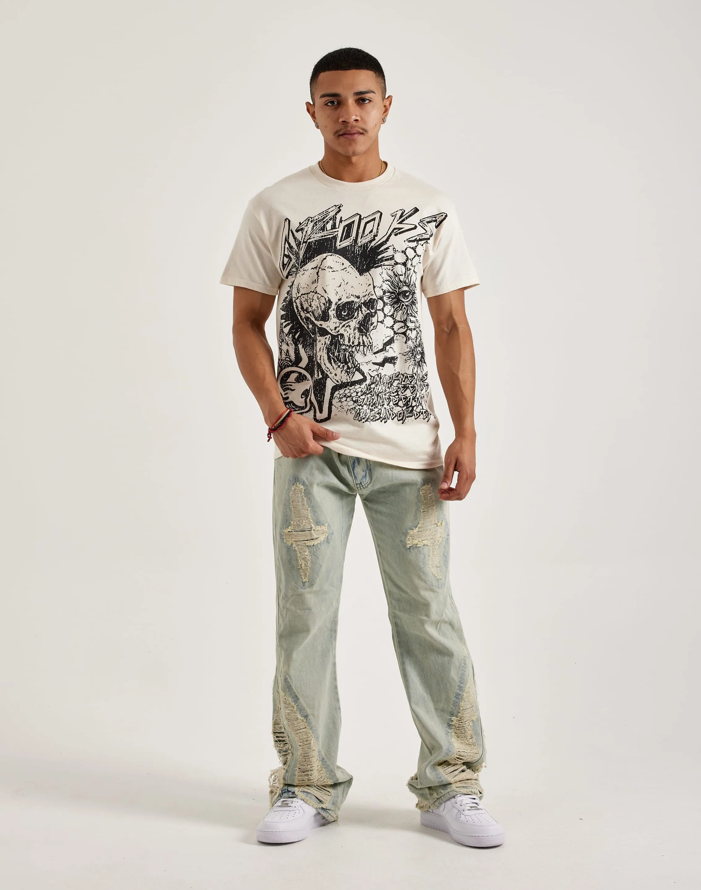 WAIMEA Super Flared Denim Jeans Trust Glow CompactPackability