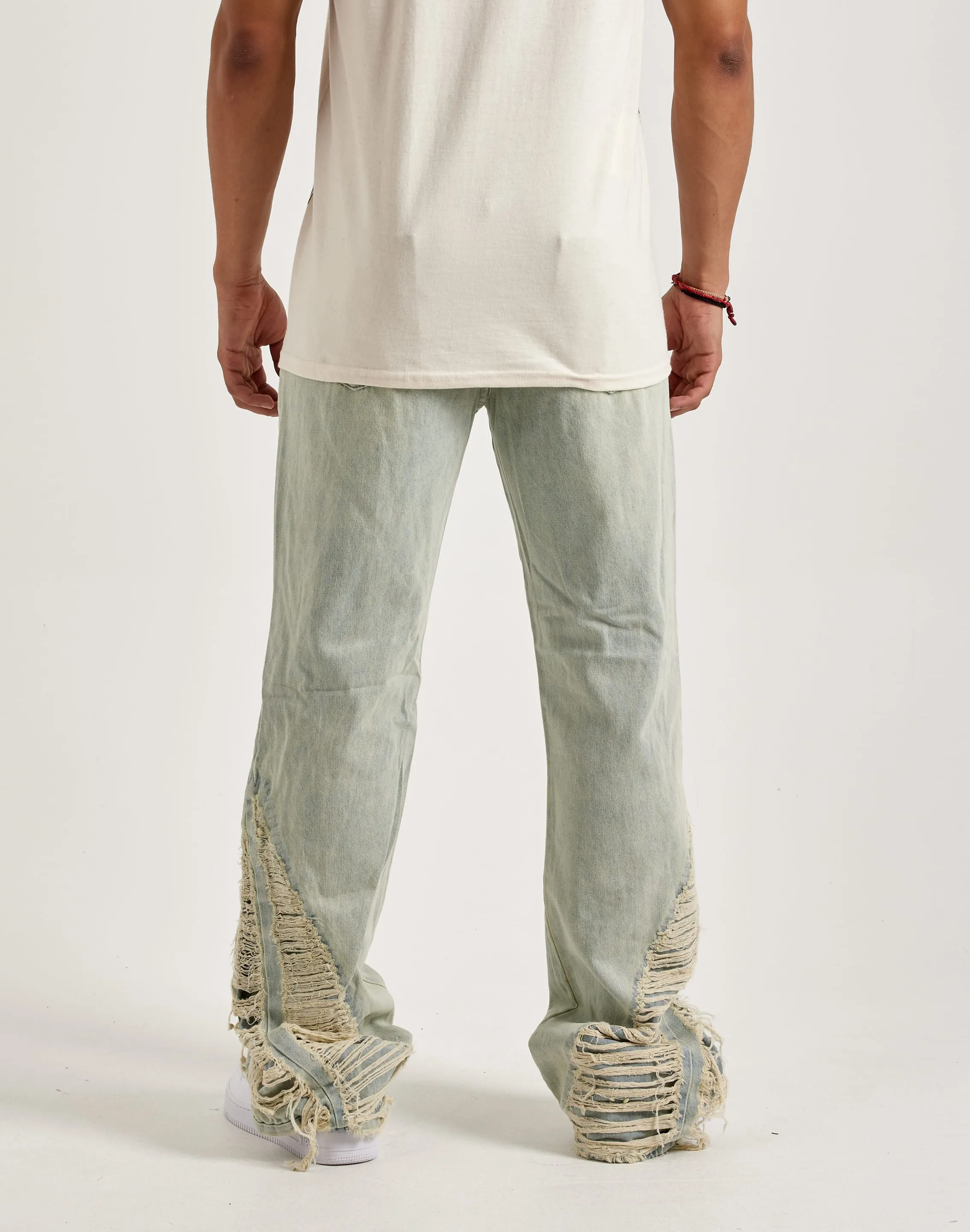 casual fun WAIMEA Super Flared Denim Jeans