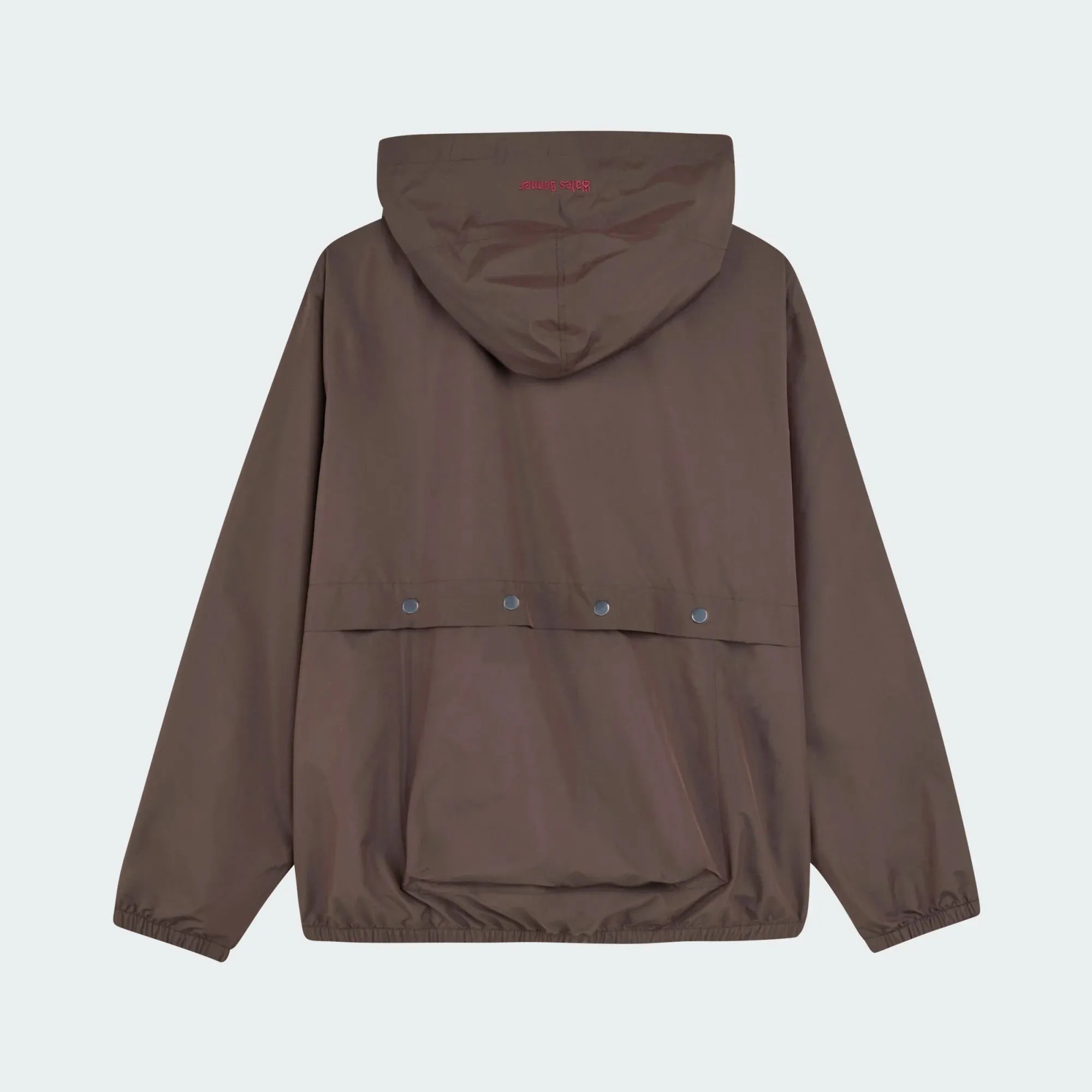 WALES BONNER X ADIDAS NYLON ANORAK - NIGHT BROWN FrictionResistantFabric Light Core