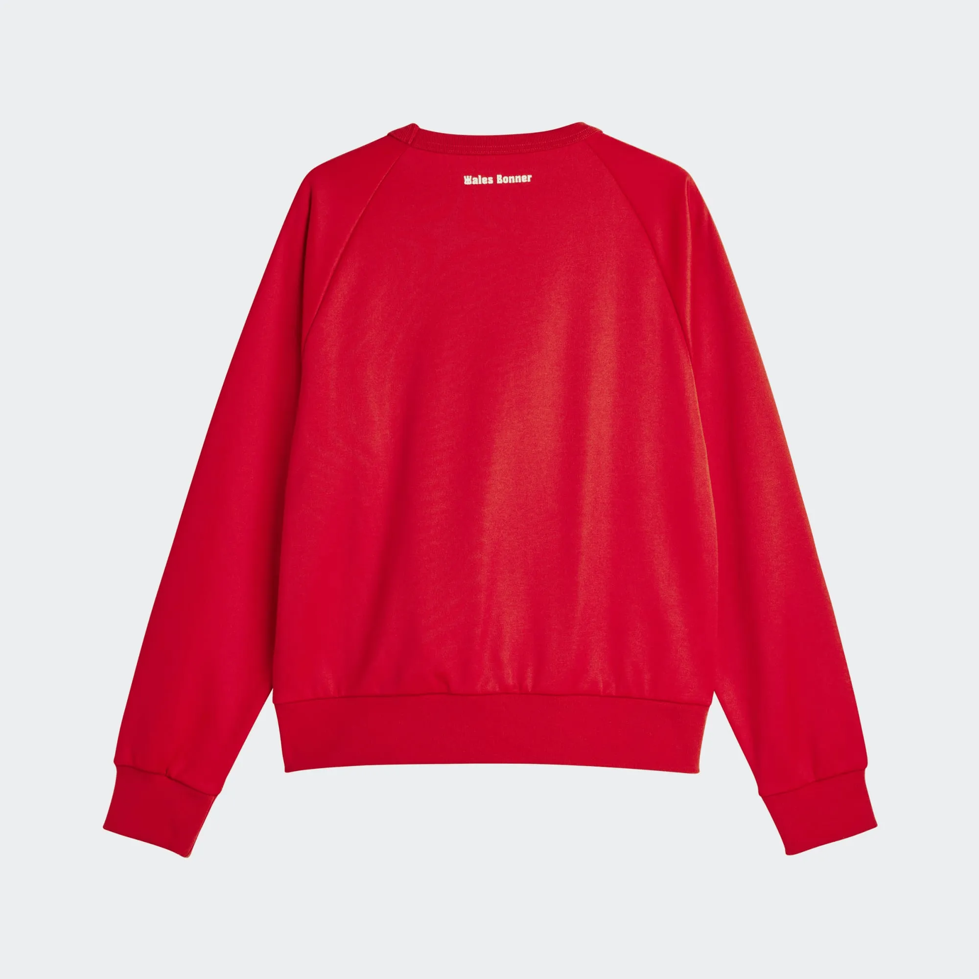 MultiPocketDesign Cyber Glow WALES BONNER X ADIDAS NYLON CREW JERSEY - BETTER SCARLET