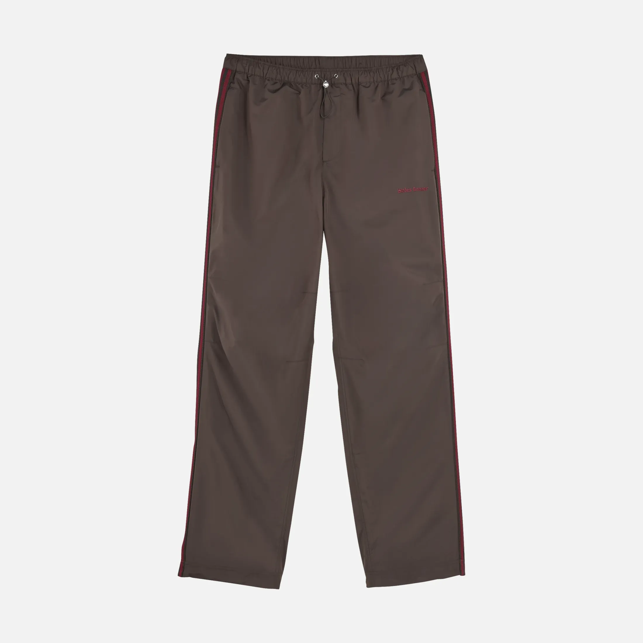 SnagResistant Weave WALES BONNER X ADIDAS NYLON TRACK PANT - NIGHT BROWN