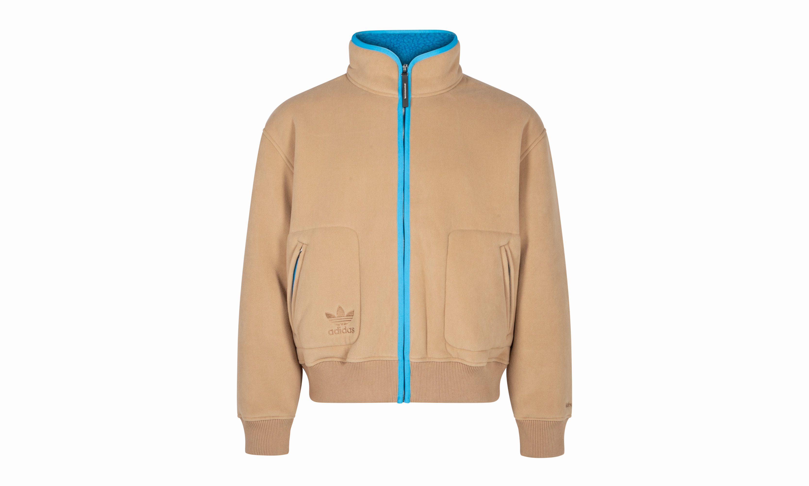 WALES BONNER FLEECE JACKET XLD "Beige" Poise Fit