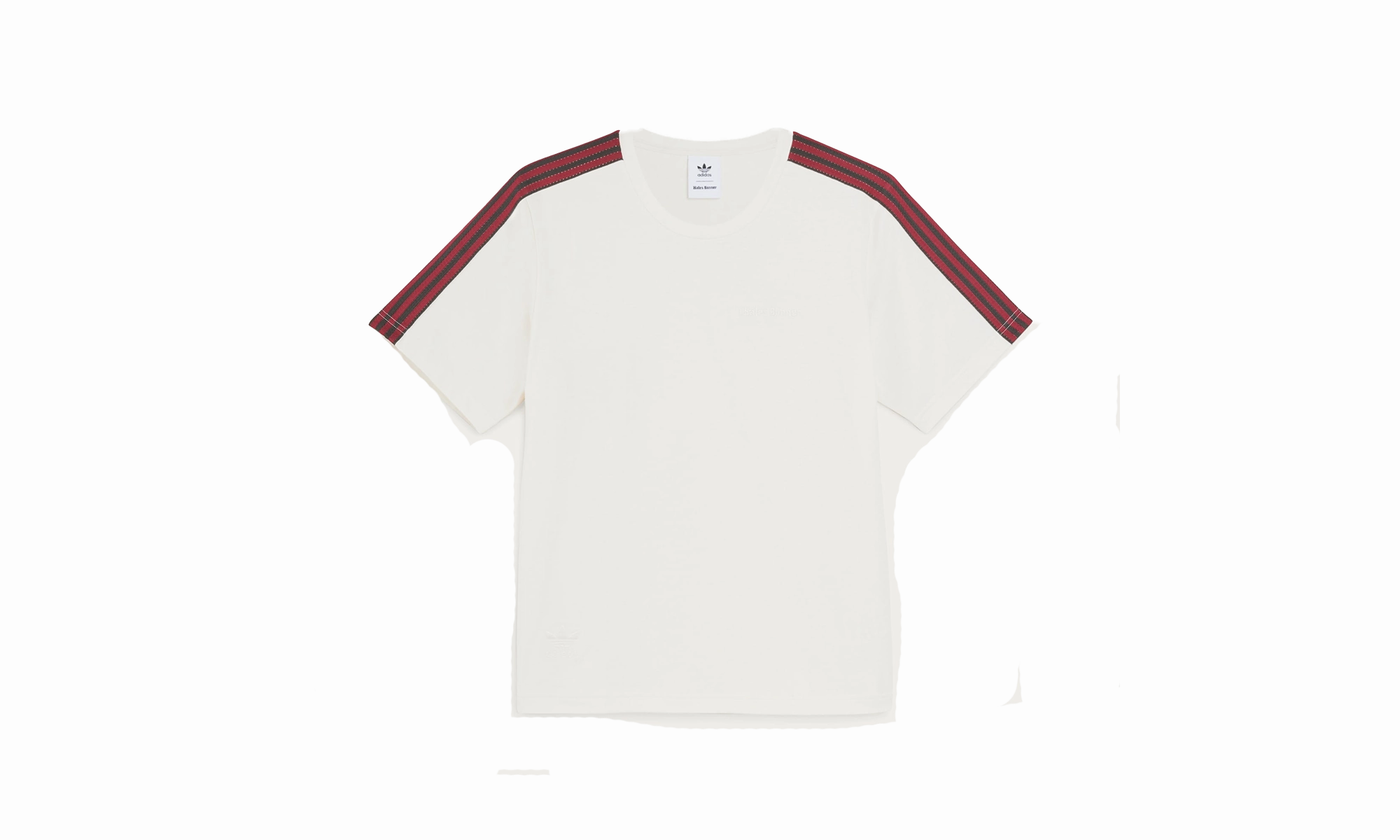 WALES BONNER SET-IN TEE "White" Light Flow WrinkleFreeFabric