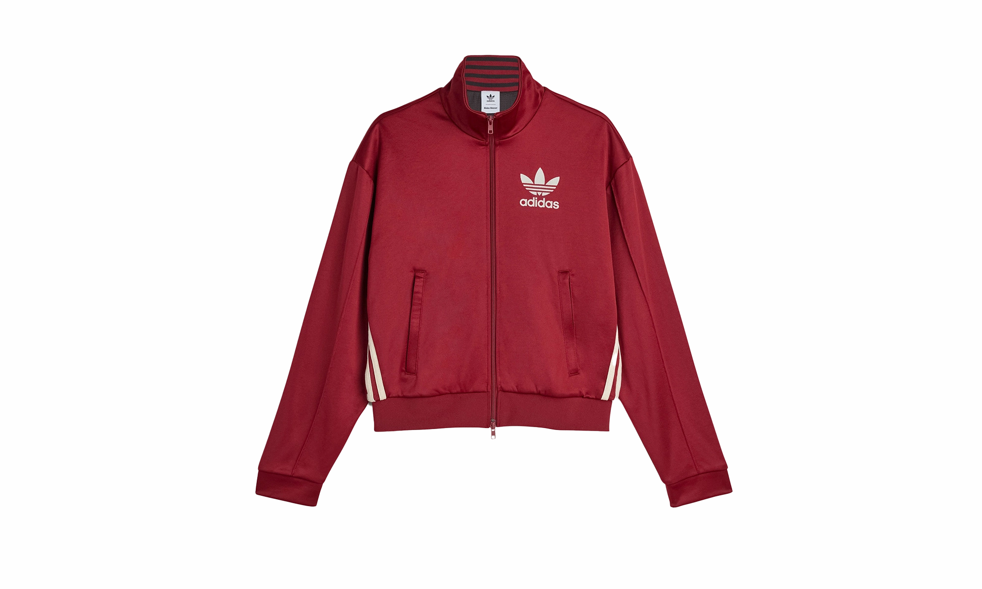 Hero Mode WALES BONNER TRACK TOP 'COLLEGIATE BURGUNDY' "Red"