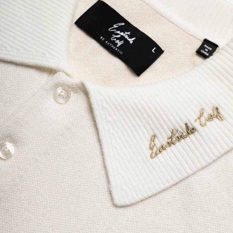 Eastside Golf Knit Polo - Jet Stream Comfortable Fabric