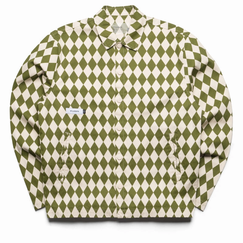 Students Golf Eduardos Twill Coach Jacket - Nude cloudy