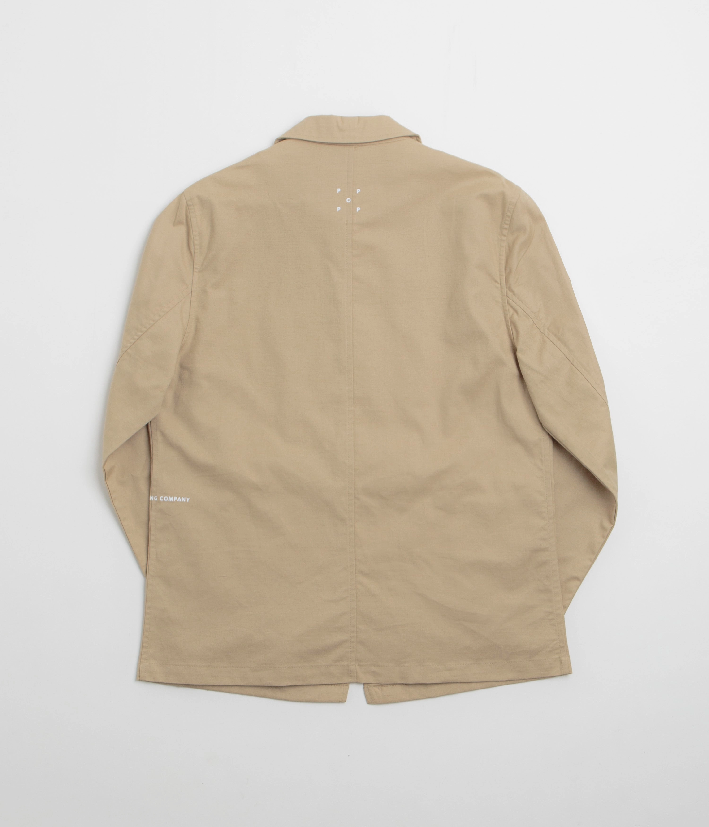 Pop Trading Company Hewitt Suit Jacket - White Pepper Layer Look