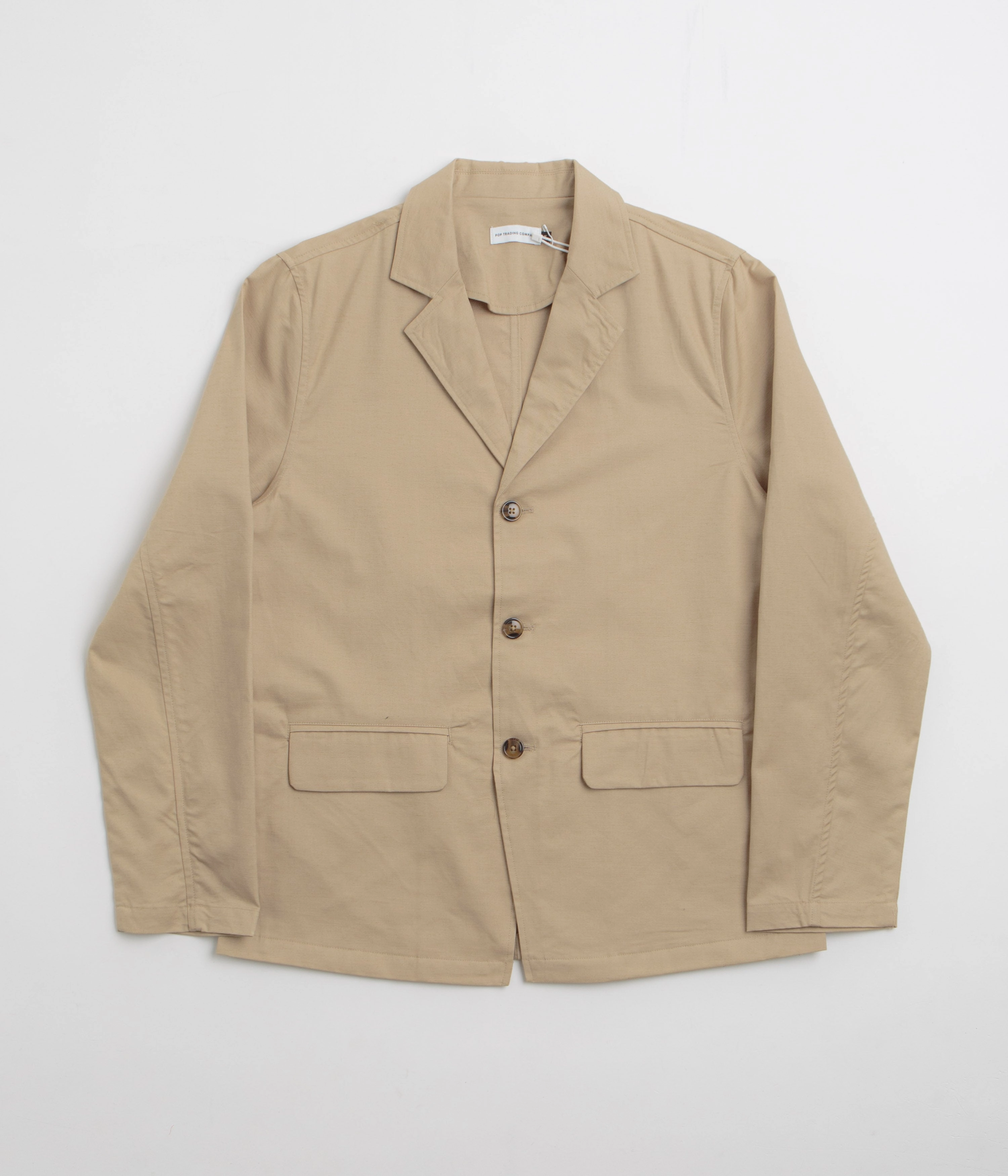 construction workers Pop Trading Company Hewitt Suit Jacket - White Pepper