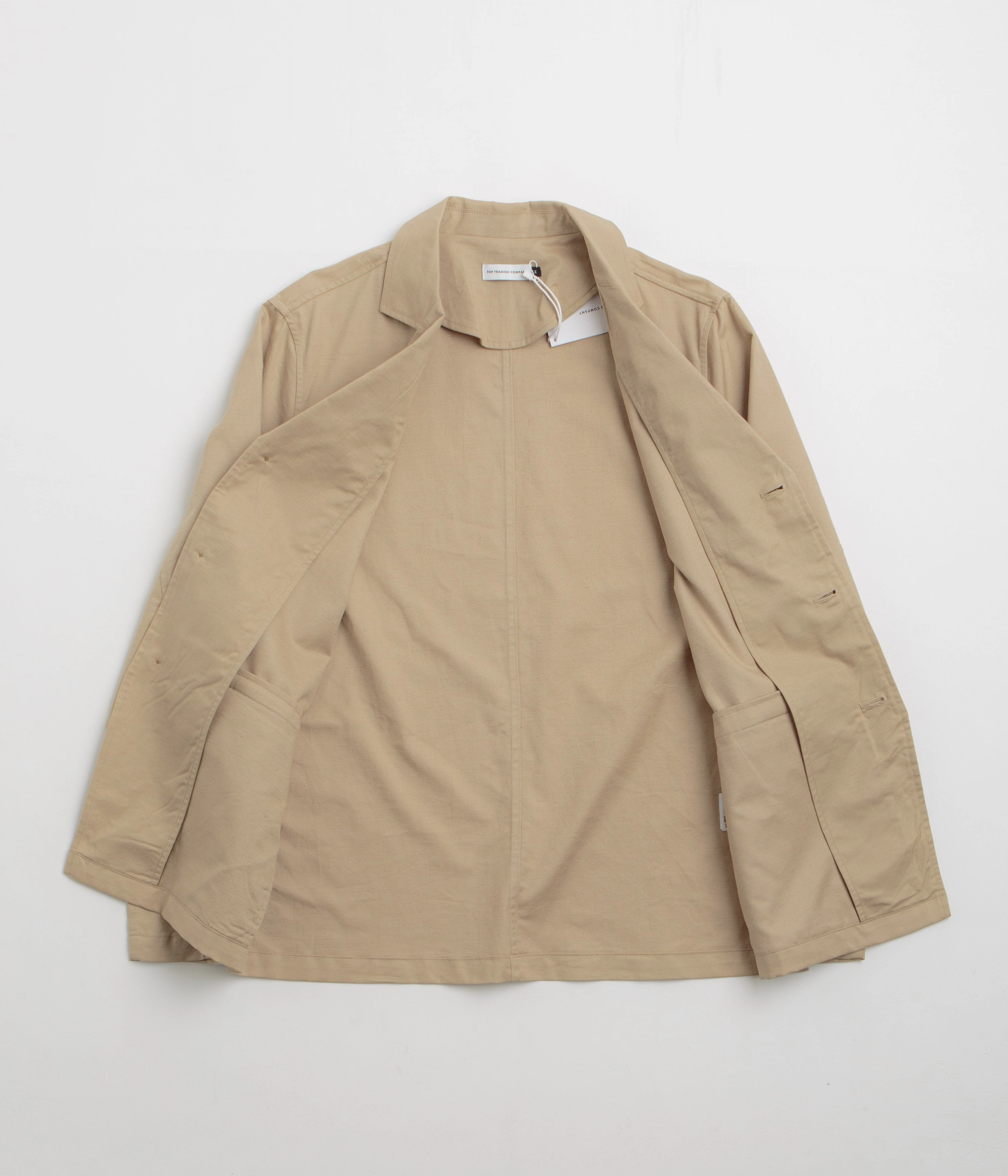 Meditation Pop Trading Company Hewitt Suit Jacket - White Pepper